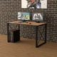 Геймерский ЛОФТ стол Rasin LOFT-21 бук бавария светлый - изображение 2