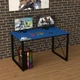 Геймерский ЛОФТ стол Rasin LOFT-21 синий - изображение 1