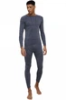 Термобілизна чоловіча Viking Lan Pro (set) 50% merinowool (XL, dark grey) - изображение 1