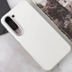 Шкіряний чохол Epik Bonbon Leather Metal Style на Samsung Galaxy S23 Білий / White - зображення 4