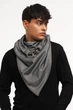 Теплый шарф My Scarf двухсторонний, унисекс с вкраплениями рисунка - изображение 4