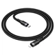 Кабель заряджання BOROFONE BU35 Type-C to Lightning (PD20W) (1.2M) для iOS пристроїв iPhone Чорний - зображення 3