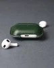 Шкіряний чохол MERE для Apple AirPods Pro 2 Зелений - изображение 2