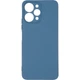 Чохол Fiji Full Soft Premium для Xiaomi Redmi 12 протиударний бампер з мікрофіброю Dark Blue - зображення 2