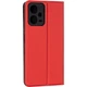 Чохол Fiji Shell для Xiaomi Redmi Note 12 5G Global книжка з магнітом та захистом камери Red - зображення 4