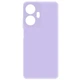Чохол Fiji Full Soft Premium для Realme C55 протиударний бампер з мікрофіброю Violet - зображення 1