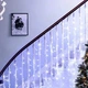 Гирлянда штора-водопад 3*1,5м 240 LED DL&nbsp;белая TR-315-W - изображение 4