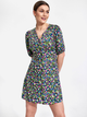 Sukienka trapezowa damska Figl M881 M Wielokolorowa (5902194411769) - obraz 1