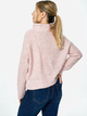 Sweter z golfem damski Figl M886 One Size Różowy (5902194412230) - obraz 2