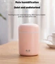 Зволожувач повітря ультразвуковий USB Colorful Humidifier рожевий - изображение 2