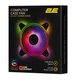 Корпусный вентилятор 2E 2E-ACF120IMW-ARGB Gaming Air Cool Infinity M 120мм 3pin/5VAura 22dBa - изображение 8