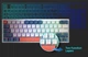 Механічна клавіатура з HOT-SWAP Machenike K500 61Key, BLUE switch, EN/UKR, RGB (K500-61BL) - зображення 3