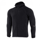 Кофта Hoodie Polartec Sport M-Tac Чорний XS - зображення 1