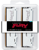 Pamięć Kingston Fury DDR5-5200 65536MB PC5-41600 (Kit of 2x32768) Beast RGB White (KF552C40BWAK2-64) - obraz 5