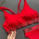 Жіночий комплект Bolshe CK спортивний Червоний L - изображение 3