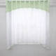 Кухонна гардина VR-Textil № 036к арка білий з салатовим 270х170 см (52-0514) - зображення 1