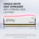 Оперативная память Kingston Fury DDR4-3200 8192MB PC4-25600 Beast RGB Special Edition White (KF432C16BWA/8) - изображение 11