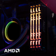 Оперативная память Kingston Fury DDR4-3200 131072MB PC4-25600 (Kit of 4x32768) Renegade RGB 2Rx8 Black (KF432C16RBAK4/128) - изображение 5