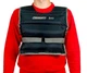 Утяжелители жилет EasyFit EF-VST 8кг черный 36×97 см для функциональных тренировок и кроссфита - изображение 1