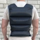 Утяжелители жилет EasyFit EF-VST 25 кг черный 36×132 см для функциональных тренировок и кроссфита - изображение 3