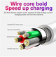 Кабель зарядний Choetech Micro USB Fast Charging 2.1 A 0.5 м White (YM0386) - зображення 3