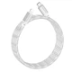 Кабель заряджання BOROFONE BX95 Type-C to Lightning (20W) (1M) Тайп-с/Лайтнінг для Apple iPhone iPad (USB-C to Ip) Сріблястий - зображення 3
