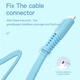 Кабель зарядний Essager USB A to microUSB плоский кабель 2 м Blue (YM0423) - зображення 8