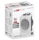 Тепловентилятор Clatronic HL 3761 с индикатором работы 1000/2000 Вт White/Grey (HL 3761) - изображение 3