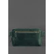Кожаная поясная сумка Dropbag Maxi зеленая 4043124 - изображение 4