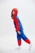 Піжама кігурумі Kigurumi Людина павук для дівчаток Червоно-синій на зріст 90-100 см (201841) - зображення 6