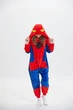 Пижама кигуруми Kigurumi Человек паук для девочек Красно-синий на рост 130-144 см (201841) - изображение 2