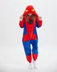 Пижама кигуруми Kigurumi Человек паук для девочек Красно-синий на рост 120-130 см (201841) - изображение 2