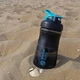 Шейкер BlenderBottle SportMixer с шариком 590 мл Черно-голубой (SM 20oz Black/Teal) - изображение 9