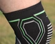 Наколенники спортивные PowerPlay 4099 L/XL 2 шт Черно-зеленые (PP_4099_L/XL_Bl/Green) - изображение 7