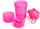 Шейкер спортивный SmartShake Original2GO 600 мл Neon Pink (10560502) - изображение 3