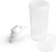 Шейкер спортивный SmartShake Slim 500 мл Pure White (10253301) - изображение 3