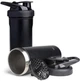 Шейкер спортивный SmartShake Insulated Steel 750 мл Black (11152001) - изображение 1