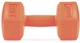 Гантель PowerPlay 4124 Hercules композитная 1 кг Оранжевая (PP_4124_1kg) - изображение 2