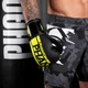 Боксерские перчатки Phantom APEX Elastic Neon Black/Yellow 10 унций (PHBG2300-10) (Бинты 4 м. в подарок) - изображение 9