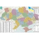 Адміністративна мапа України 150х100 - зображення 1
