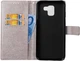 Чехол Clover для Samsung Galaxy J6 2018 / J600 книжка с визитницей серый - изображение 4