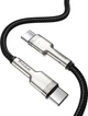 Кабель Baseus Cafule Series Metal Data Cable Type-C to Type-C 100W 2m CATJK-D01 Black - изображение 4