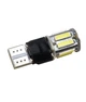 Светодиодная лампа Т10 W5W 10 SMD 7020 с функцией стробоскопа 12V Белая (00039) - изображение 2