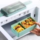 Набір Bento Set 3 в 1 ланч бокс/супниця/ланч бег/вилка/ложка зелений (LB-116833) - зображення 4