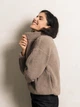 Толстовка Теді жіноча зимова з коміром на блискавці Seventeen XXL-3XL Коричнева 2115.5527 - зображення 4