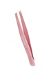Пинцет для бровей розовый Staleks Beauty & Care 11 Type 3 TBC-11/3 - изображение 1