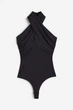 Боди H&M L черный 23111168970 - изображение 1