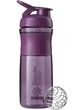 Спортивна пляшка шейкер Blender Bottle SportMixer 28oz 820ml Plum - изображение 5