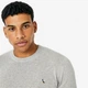 Джемпер Jack Wills Seabourne Crew Neck Logo Lt Ash Mrl, L (48) (11871117) - изображение 3