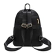 Женский рюкзак черный 1262 black - изображение 4